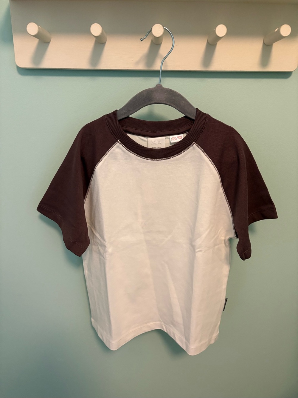 Zara Raglan sleeve t-shirt - Picture 3 of 8